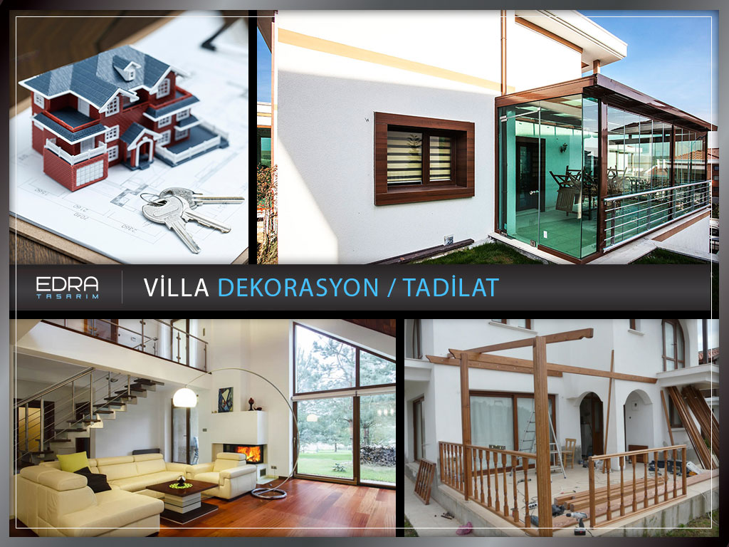 Villa Dekorasyon / Tadilat - Ev Tadilatı Ankara
