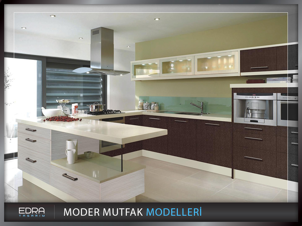 Modern Mutfak Dolabı Modelleri Edra Mobilya Tasarım